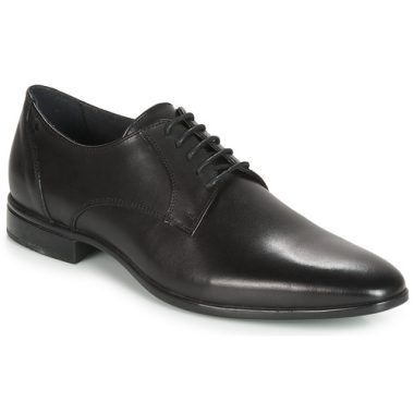 Scarpe Derby Uomo Carlington EMRONED in Nero, elegante e versatile, ideale per occasioni formali e casual. Realizzate con materiali di alta qualità, offrono comfort e stile per ogni outfit. Acquista ora le Carlington EMRONED per un look raffinato e alla moda.