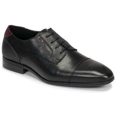 Scarpe derby uomo Carlington NIMALE in nero, eleganti e versatili, ideali per occasioni formali e casual. Realizzate con materiali di alta qualità per garantire comfort e durata. Perfette per un look raffinato e sofisticato, queste scarpe sono un must-have per il guardaroba maschile. Acquista ora il modello Carlington NIMALE Nero per un tocco di stile al tuo outfit.
