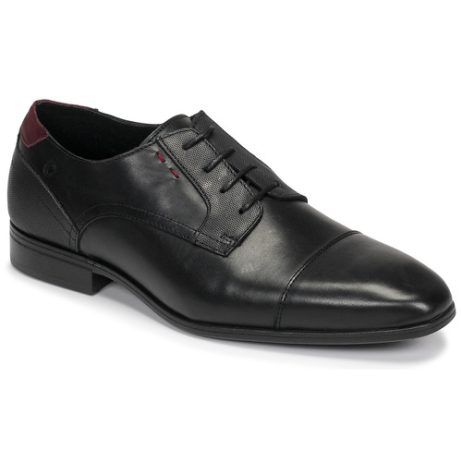 Scarpe derby uomo Carlington NIMALE in nero, eleganti e versatili, ideali per occasioni formali e casual. Realizzate con materiali di alta qualità per garantire comfort e durata. Perfette per un look raffinato e sofisticato, queste scarpe sono un must-have per il guardaroba maschile. Acquista ora il modello Carlington NIMALE Nero per un tocco di stile al tuo outfit.
