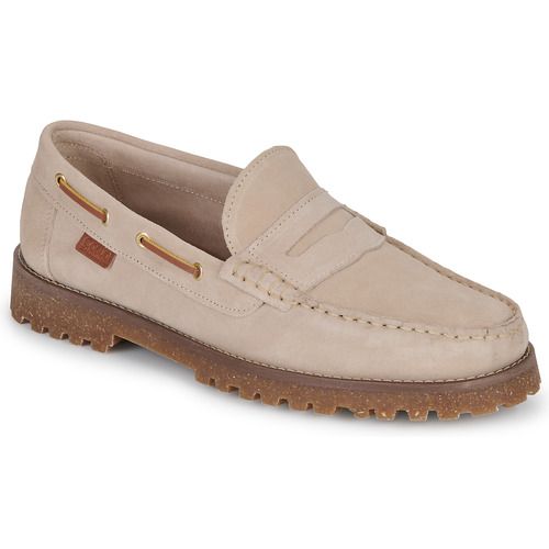 Scarpe da barca uomo Casual Attitude BELANA beige, eleganti e versatili, ideali per look casual e estivi. Ottima scelta per il tempo libero e le occasioni informali, garantiscono comfort e stile.
