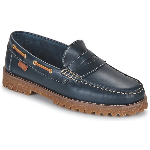 Scarpe da barca Uomo Casual Attitude BELANA Marine, eleganti e comode, ideali per look casual e informali. Design moderno in blu, perfette per ogni occasione estiva. Disponibili in diverse misure, un must-have per il guardaroba maschile.