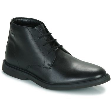 Scarpe da uomo Clarks ATTICUSLTHIGTX in pelle nera, modello derby elegante e versatile, perfette per ogni occasione. Ideali per chi cerca conforto e stile, queste scarpe offrono una calzata comoda e un design classico. Acquista le Clarks ATTICUSLTHIGTX nere per completare il tuo outfit con un tocco di raffinatezza.