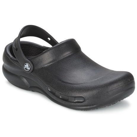 Zoccoli Crocs BISTRO Nero per uomo, comodi e resistenti, ideali per lavoro e tempo libero. Design elegante e funzionale, perfetti per ristoranti e professioni nel settore alimentare. Scarpe antiscivolo e facili da pulire, garantiscono comfort e sicurezza durante tutta la giornata. Acquista ora i Crocs BISTRO Nero per un look pratico e stiloso.