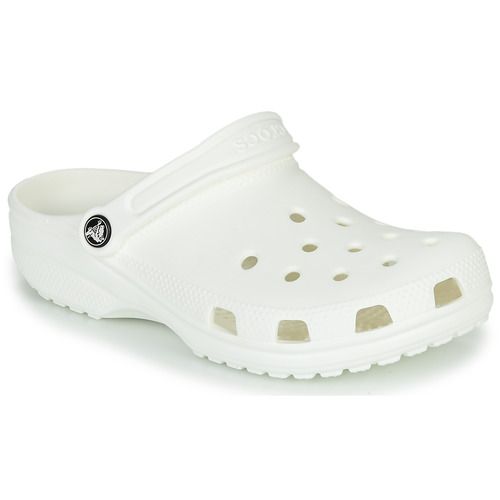 Zoccoli Uomo Crocs CLASSIC Bianco - Design iconico, comfort eccezionale e versatilità per ogni occasione. Perfetti per uso quotidiano e attività all'aperto, queste scarpe offrono traspirabilità e facilità di pulizia. Acquista ora i tuoi Crocs CLASSIC Bianco e aggiungi un tocco di stile casual al tuo guardaroba!