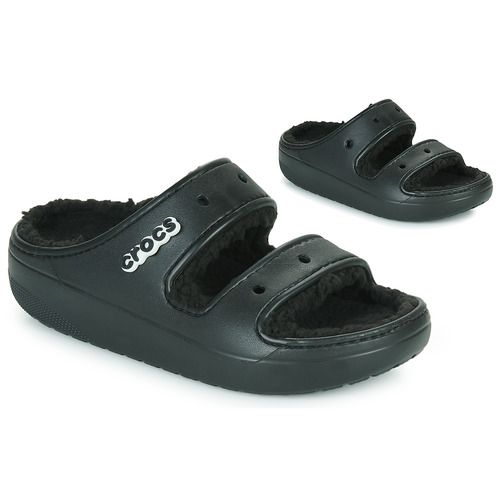 Ciabatta Uomo Crocs CLASSIC COZZY SANDAL in colore Nero, comoda e versatile, ideale per l'uso quotidiano. Design elegante e moderno, perfetta per il tempo libero e la casa. Scarpe Crocs, comfort e stile per ogni occasione.