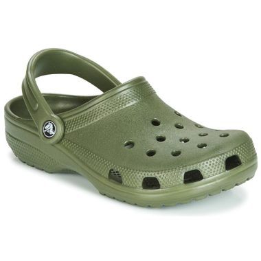 Scarpe uomo Crocs CLASSIC Kaki, zoccoli comodi e leggeri, ideali per ogni occasione. Realizzati in materiale resistente, questi zoccoli offrono supporto e comfort per l'uso quotidiano. Perfetti per l'estate, da indossare in casa o all'aperto. Acquista ora i Crocs CLASSIC Kaki e trasforma il tuo stile con praticità e design unico.