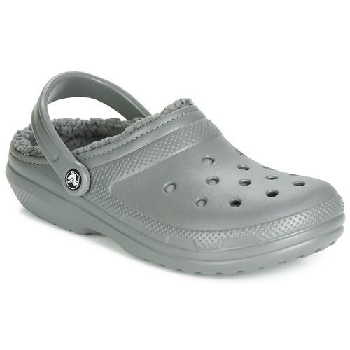Zoccoli uomo Crocs CLASSIC LINED CLOG in grigio, comodi e versatili, ideali per ogni occasione. Design classico con fodera morbida, perfetti per il tempo libero e la casa. Acquista ora il comfort e lo stile dei Crocs!