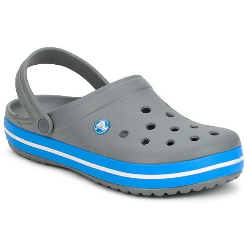 Zoccoli Uomo Crocs CROCBAND Grigio, comodi e alla moda, perfetti per ogni occasione. Design elegante e versatile, ideale per chi cerca comfort e stile. Scarpe resistenti e facili da pulire, perfette per l'uso quotidiano.