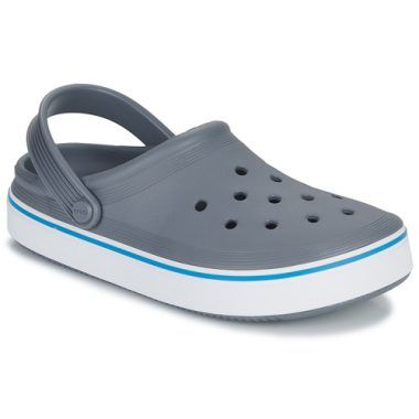 Zoccoli da uomo Crocs Crocband Clean Clog in grigio, perfetti per comfort e stile. Ideali per ogni occasione, questi zoccoli leggeri e resistenti offrono una calzata ottimale e un design moderno. Acquista ora i Crocs Crocband Clean Clog grigi per un look casual e pratico.