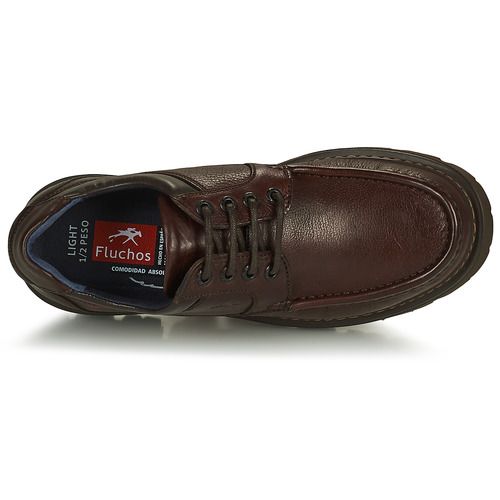 Fluchos 1320-YANKEE-BRANDY Marrone Derby Uomo - 6