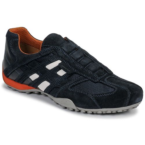 Scarpe uomo Geox UOMO SNAKE Nero, eleganti sneakers in pelle per un comfort ottimale. Design moderno e traspirante, perfette per ogni occasione. Ideali per chi cerca stile e praticità. Disponibili ora!