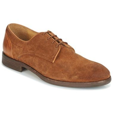 Scarpe uomo Hudson DREKER Marrone Derby, eleganti e versatili, ideali per ogni occasione. Realizzate con materiali di alta qualità, offrono comfort e stile per l'uomo moderno. Perfette per outfit casual o formali, queste scarpe sono un must-have per ogni guardaroba. Acquista ora per un look raffinato e alla moda!