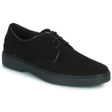 Scarpe KOST Jim Nero Derby Uomo - Eleganti e versatili, ideali per ogni occasione. Realizzate con materiali di alta qualità, queste scarpe derby offrono comfort e stile impeccabile. Perfette per outfit formali o casual. Compra ora le tue KOST Jim Nero e completa il tuo guardaroba!