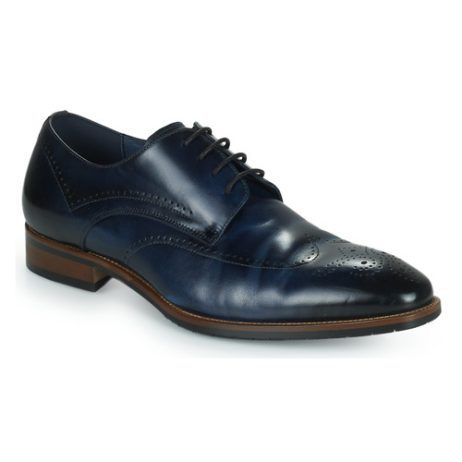 Scarpe Kdopa CALERNO Marine Derby Uomo, eleganti e versatili, perfette per ogni occasione. Realizzate in pelle di alta qualità, queste scarpe assicurano comfort e stile. Disponibili in blu marino, ideali per un look raffinato. Entra nel mondo Kdopa e scopri il massimo dell'eleganza maschile.