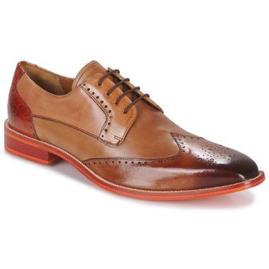 Scarpe Melvin & Hamilton JEFF 14 Marrone Richelieu Uomo di alta qualità, ideali per eleganti occasioni e uscite informali. Queste scarpe classiche in pelle marrone offrono comfort e stile senza tempo, perfette per completare qualsiasi outfit maschile.