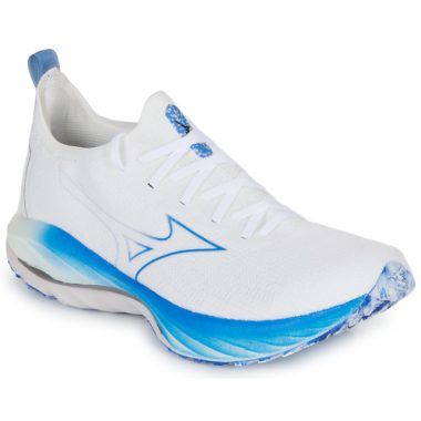 Scarpe da running uomo Mizuno WAVE NEO WIND in bianco, modello leggero e traspirante, progettato per offrire comfort e performance ottimali durante la corsa. Ideali per runners che cercano stile e funzionalità, queste scarpe sportive uniscono design moderno e tecnologia avanzata per migliorare le prestazioni. Scopri il massimo della comodità e della stabilità con le Mizuno WAVE NEO WIND, perfette per ogni corridore.