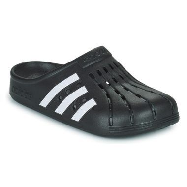 Zoccoli uomo adidas ADILETTE CLOG neri, comfort e stile per l'uso quotidiano. Perfetti per casa e outdoor, questi zoccoli adidas offrono un design moderno e una calzata comoda. Scegli gli adidas ADILETTE CLOG per un look casual e pratico.