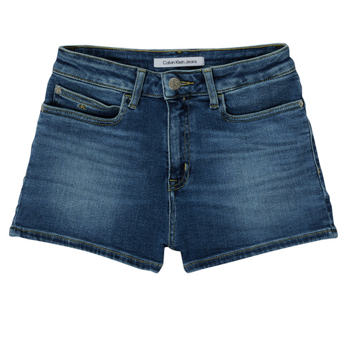 Calvin Klein Jeans Girl shorts RELAXED HR SHORT MID BLUE Blue 51.95