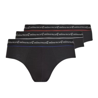 Slip Uomo Eminence LE13 X3 Nero, elegante e comodo, realizzato in materiale di alta qualità. Perfetto per ogni occasione, ideale per l'uso quotidiano o per outfit casual. Scopri il comfort e lo stile con questi slip di Eminence, un must-have per il tuo guardaroba.