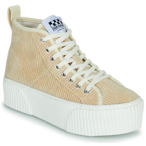 No Name IRON MID Beige Women s high sneakers 103.95