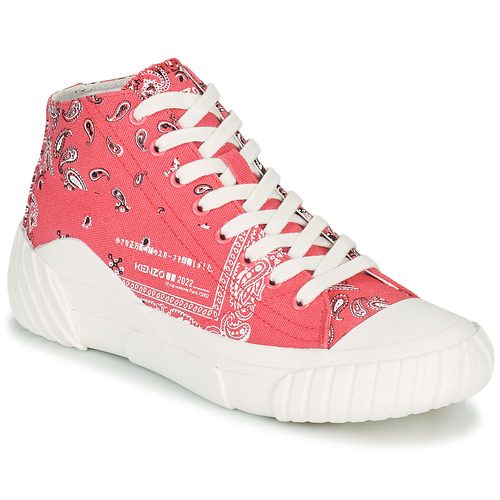Kenzo TIGER CREST HIGH TOP SNEAKERS Rosa hoye joggesko kvinner 236.95