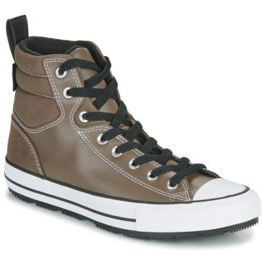 Sneakers alte da uomo Converse ALL STAR BERKSHIRE in marrone, perfette per un look alla moda e casual. Queste scarpe offrono comfort e stile, ideali per ogni occasione. Acquista ora le Converse ALL STAR BERKSHIRE marroni, l'accessorio imprescindibile per il tuo guardaroba.