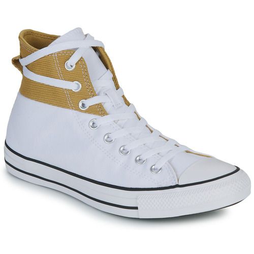 Sneakers alte uomo Converse CHUCK TAYLOR ALL STAR in colore bianco, perfette per un look casual e alla moda. Queste scarpe iconiche offrono comfort e stile, ideali per ogni occasione. Acquista ora le Converse CHUCK TAYLOR ALL STAR Bianco per completare il tuo outfit.