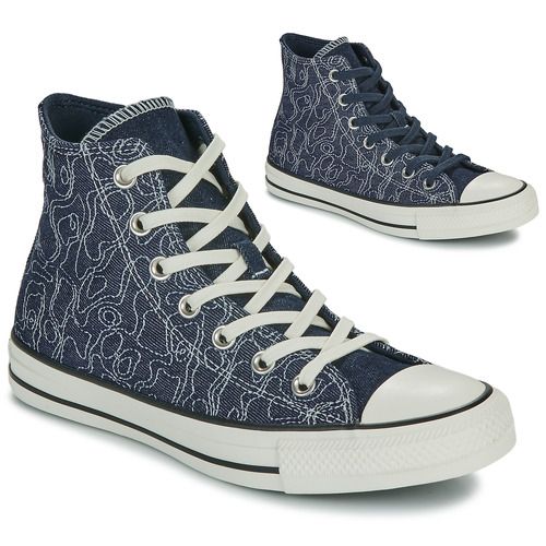 Sneakers alte uomo Converse CHUCK TAYLOR ALL STAR in blu, un modello iconico e versatile perfetto per ogni occasione. Scopri il comfort e lo stile inconfondibile delle sneakers Converse. Ideali per un look casual e alla moda, queste scarpe sono un must-have per ogni appassionato di moda. Disponibili per acquisto online su Outlet Scarpe.