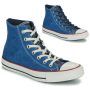 Sneakers alte Uomo Converse CHUCK TAYLOR ALL STAR in blu, design iconico, comfort e stile per ogni occasione. Perfette per un look casual e trendy, queste sneakers sono un must-have per gli amanti della moda. Acquista ora e aggiungi un tocco di classe al tuo guardaroba!