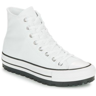 Sneakers alte uomo Converse CHUCK TAYLOR ALL STAR CITY TREK SEASONAL CANVAS in bianco, perfette per uno stile urbano e alla moda. Ideali per ogni occasione, queste scarpe offrono comfort e versatilità. Acquista ora le Converse CHUCK TAYLOR per un look trendy e accattivante.