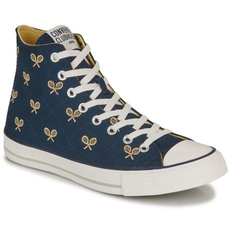 Sneakers alte uomo Converse CHUCK TAYLOR ALL STAR-CONVERSE CLUBHOUSE in colore marine, ideali per un look casual e alla moda. Design iconico e versatile, perfette per ogni stagione. Comfort e stile uniti in un'unica scarpa. Acquista ora le Converse CHUCK TAYLOR per un outfit unico.