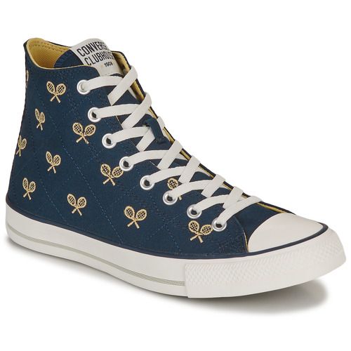 Sneakers alte uomo Converse CHUCK TAYLOR ALL STAR-CONVERSE CLUBHOUSE in colore marine, ideali per un look casual e alla moda. Design iconico e versatile, perfette per ogni stagione. Comfort e stile uniti in un'unica scarpa. Acquista ora le Converse CHUCK TAYLOR per un outfit unico.