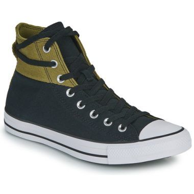 Sneakers alte uomo Converse CHUCK TAYLOR ALL STAR nere, casual e versatili, ideali per ogni occasione. Design iconico con logo Converse, suola in gomma per un'ottima aderenza. Perfette per uno stile urbano e trendy.