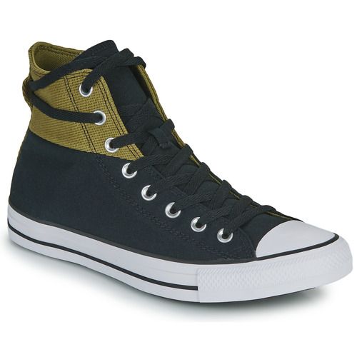 Sneakers alte uomo Converse CHUCK TAYLOR ALL STAR nere, casual e versatili, ideali per ogni occasione. Design iconico con logo Converse, suola in gomma per un'ottima aderenza. Perfette per uno stile urbano e trendy.