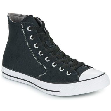 Sneakers alte uomo Converse CHUCK TAYLOR ALL STAR in colorazione nera, ideali per uno stile casual e moderno. Design iconico con suola in gomma e tomaia in tela resistente, perfette per ogni occasione. Acquista ora le migliori sneakers per un look trendy e versatile.