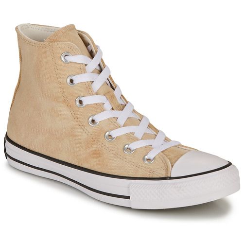 Sneakers alte uomo Converse CHUCK TAYLOR ALL STAR SUN WASHED TEXTILE-NAUTICAL MENSWEAR color marrone, realizzate in tessuto resistente. Design alla moda e versatile, perfette per ogni occasione. Acquista online queste sneakers trendy per un look casual e stiloso.
