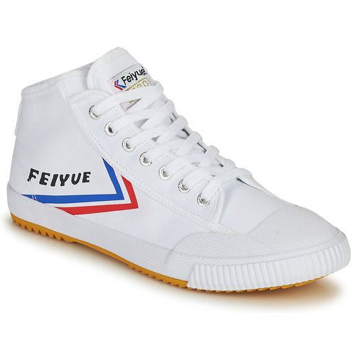 "Feiyue FE LO 1920 MID Bianco Sneakers alte Uomo, eleganti e versatili, perfette per ogni occasione. Queste sneakers offrono comfort e stile, ideali per chi cerca una calzatura alta di qualità. Scopri il tuo nuovo paio di scarpe trendy e alla moda con il design bicolor bianco. Disponibili ora per un look moderno e urban."