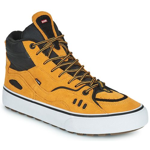 Sneakers alte da uomo Globe DIMENSION Giallo - Design moderno e versatile, perfetto per ogni occasione. Comfort e stile per un look unico. Acquista ora le Globe DIMENSION Giallo e aggiungi un tocco di colore al tuo guardaroba.