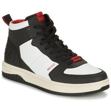 Sneakers alte uomo HUGO Kilian_Hito_flpf in bianco, design moderno e sportivo, perfette per un look casual e alla moda. Realizzate con materiali di alta qualità, offrono comfort e stile per ogni occasione. Acquista ora le HUGO Kilian_Hito_flpf bianche, il must-have della stagione.