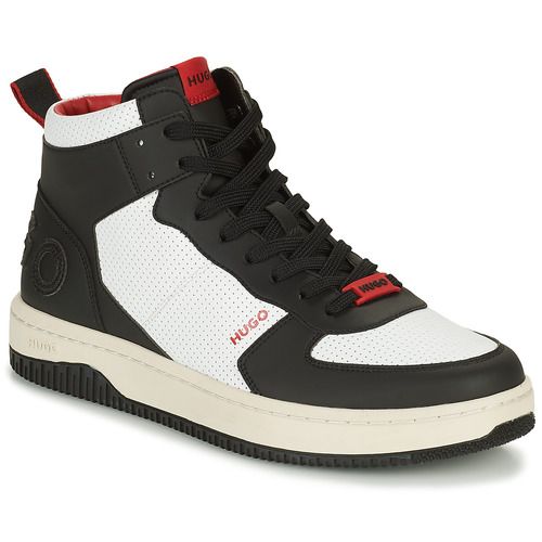 Sneakers alte uomo HUGO Kilian_Hito_flpf in bianco, design moderno e sportivo, perfette per un look casual e alla moda. Realizzate con materiali di alta qualità, offrono comfort e stile per ogni occasione. Acquista ora le HUGO Kilian_Hito_flpf bianche, il must-have della stagione.