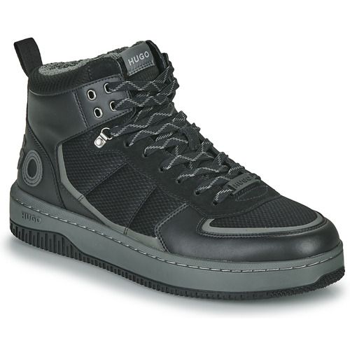 Sneakers alte uomo HUGO Kilian_Hito_hkmx Nero, eleganti e alla moda, perfette per un look casual e contemporaneo. Scarpe di alta qualità per ogni occasione, con design moderno e comodità senza pari. Ideali per uomini attenti allo stile, queste sneakers offrono un'ottima trazione e supporto. Acquista ora le HUGO Kilian_Hito_hkmx Nero per completare il tuo guardaroba con un tocco di classe.