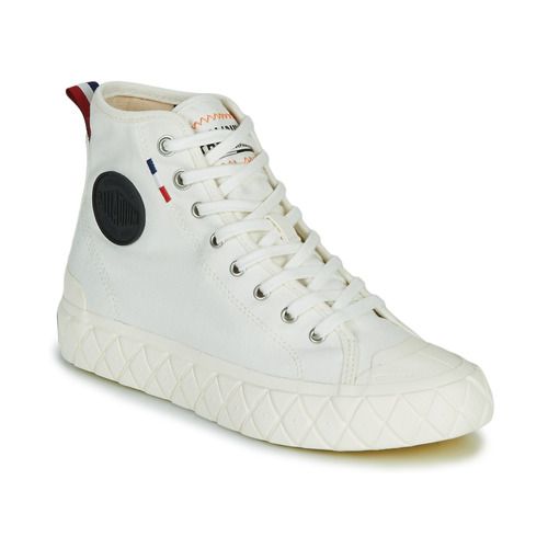 Sneakers alte uomo Palladium PALLA ACE CVS MID Bianco, ideali per un look casual e alla moda. Queste scarpe offrono comfort e stile, perfette per ogni occasione. Acquista ora le Palladium PALLA ACE CVS MID Bianco e arricchisci il tuo guardaroba con un paio di sneakers di alta qualità.