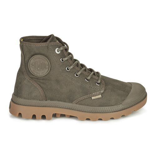 Palladium  PAMPA CANVAS  Marrone -  Sneakers alteUomo - 2