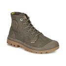 Palladium  PAMPA CANVAS  Marrone -  Sneakers alteUomo - 1