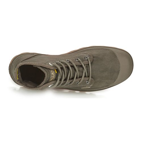 Palladium  PAMPA CANVAS  Marrone -  Sneakers alteUomo - 6