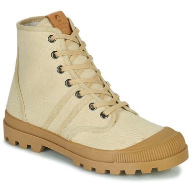 Sneakers alte uomo Pataugas AUTHENTIQUE in beige, eleganti e versatili, perfette per ogni occasione. Design moderno e comfort ottimale, ideali per un look casual-chic. Acquista ora le Pataugas AUTHENTIQUE per un tocco di stile inconsueto.