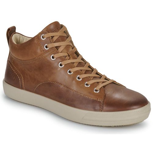 Sneakers alte Pataugas NEW CARLO Marrone per uomo, eleganti e confortevoli, perfette per un look casual e moderno. Realizzate con materiali di alta qualità per garantire durata e stile. Ideali per ogni occasione, da indossare in città o per il tempo libero. Acquista ora le Pataugas NEW CARLO Marrone e aggiungi un tocco distintivo al tuo guardaroba.
