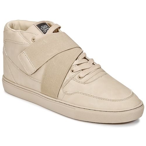 Sneakers alte uomo Sixth June NATION STRAP in colore beige, design moderno e versatile, ideali per ogni occasione. Perfette per un look casual e alla moda, queste scarpe offrono comfort e stile. Scopri la qualità e la tendenza delle Sixth June NATION STRAP, l'accessorio indispensabile per il tuo guardaroba.