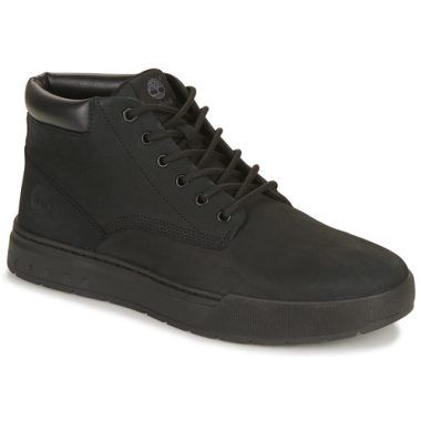 Sneakers alte Uomo Timberland MAPLE GROVE LEATHER CHUKKA in nero, realizzate in pelle di alta qualità. Design elegante e versatile, perfette per ogni occasione. Scopri lo stile e il comfort delle Timberland, ideale per chi cerca calzature resistenti e alla moda.