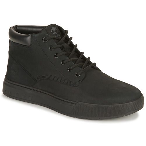 Sneakers alte Uomo Timberland MAPLE GROVE LEATHER CHUKKA in nero, realizzate in pelle di alta qualità. Design elegante e versatile, perfette per ogni occasione. Scopri lo stile e il comfort delle Timberland, ideale per chi cerca calzature resistenti e alla moda.